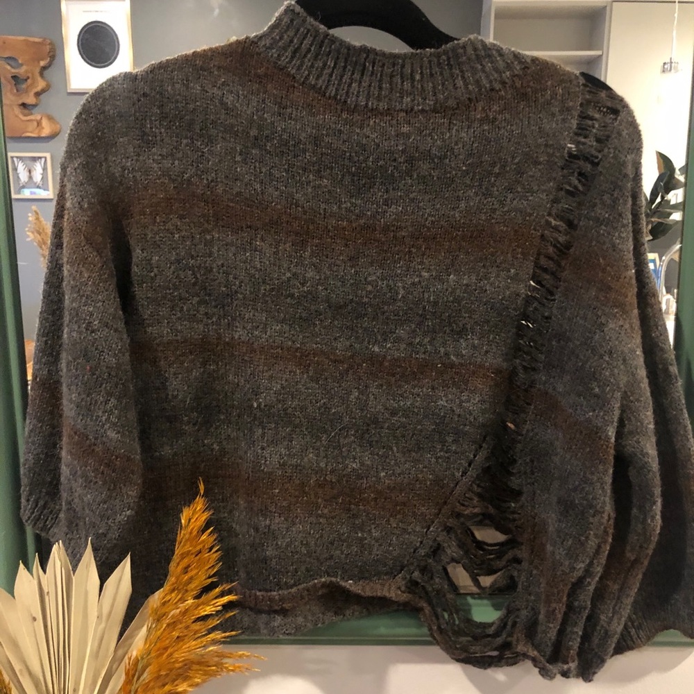 Distressed Sweater